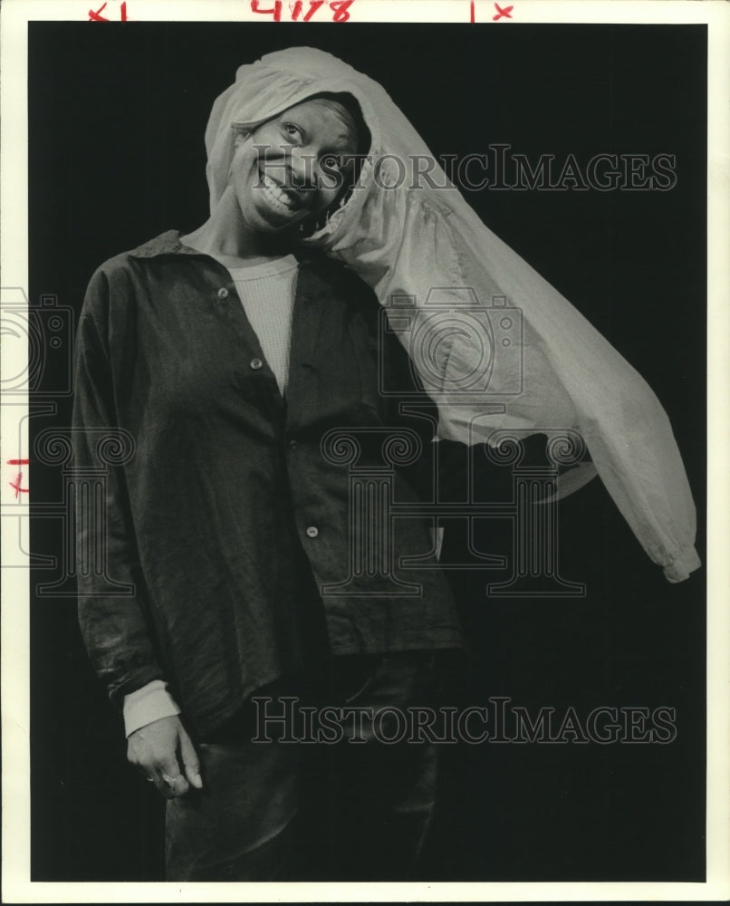 1985 Press Photo Actress Whoopi Goldberg - nox20656