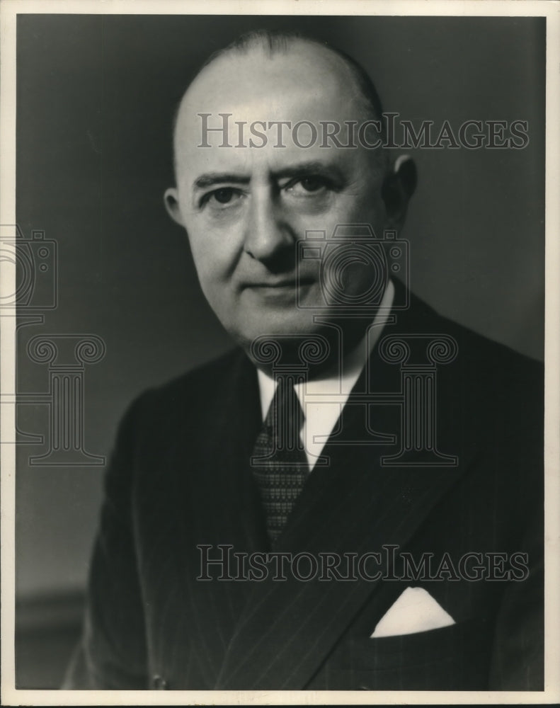 1953 Press Photo Arthur Foye, President of American Institute of Accountants