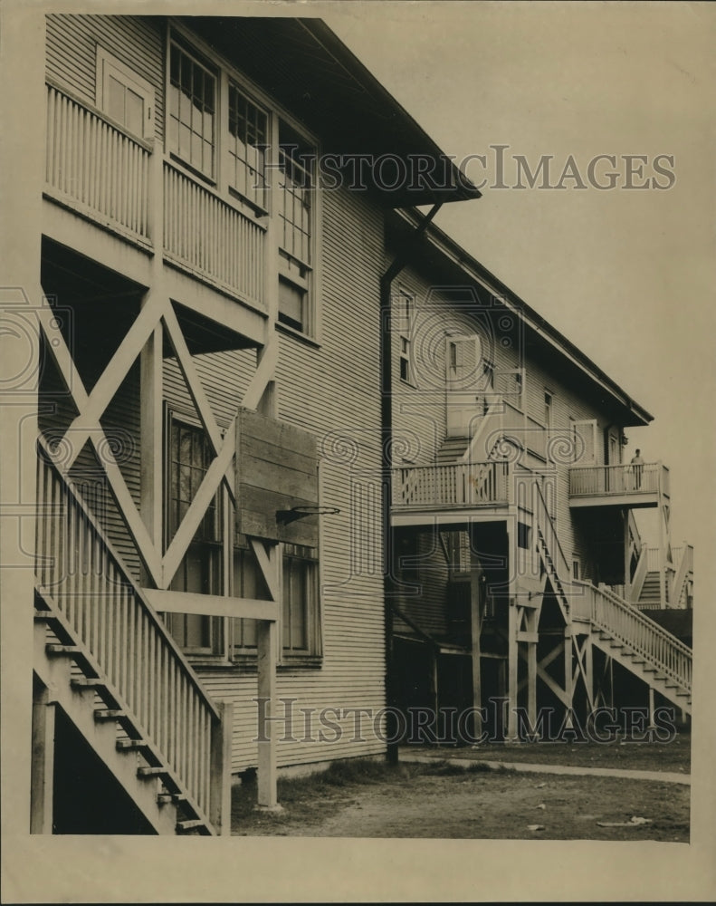 1947 Press Photo Exterior view of McDonogh Elementary School No. 36 - nox20727