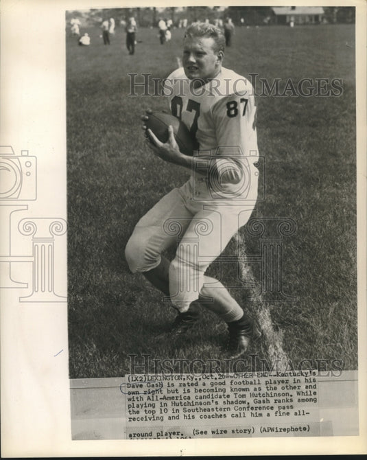 1961 Press Photo Dave Gash