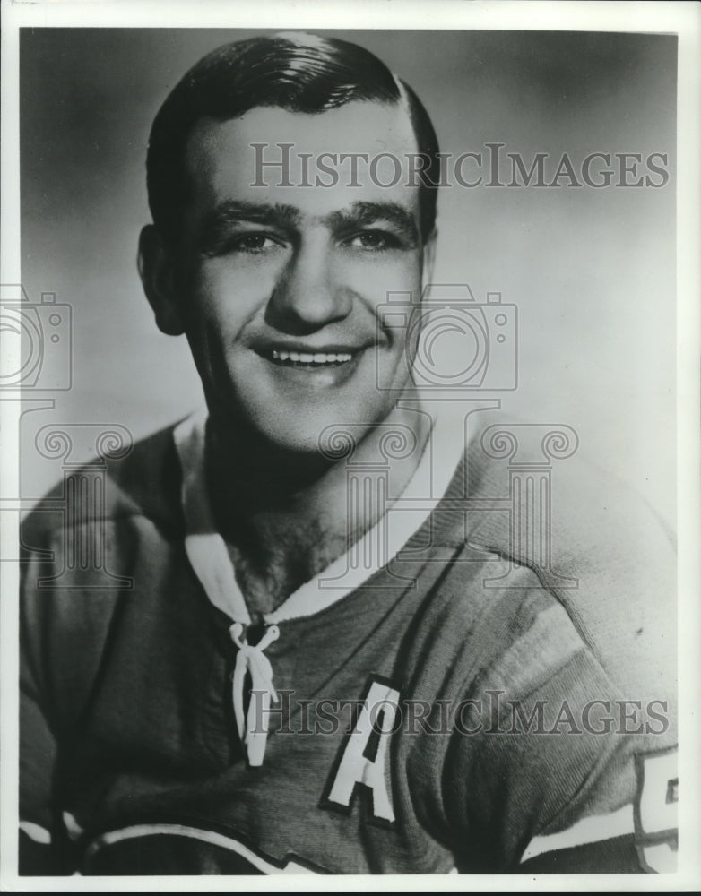 1970 Press Photo Boom Boom Geoffrion, Montreal Canadians hockey player