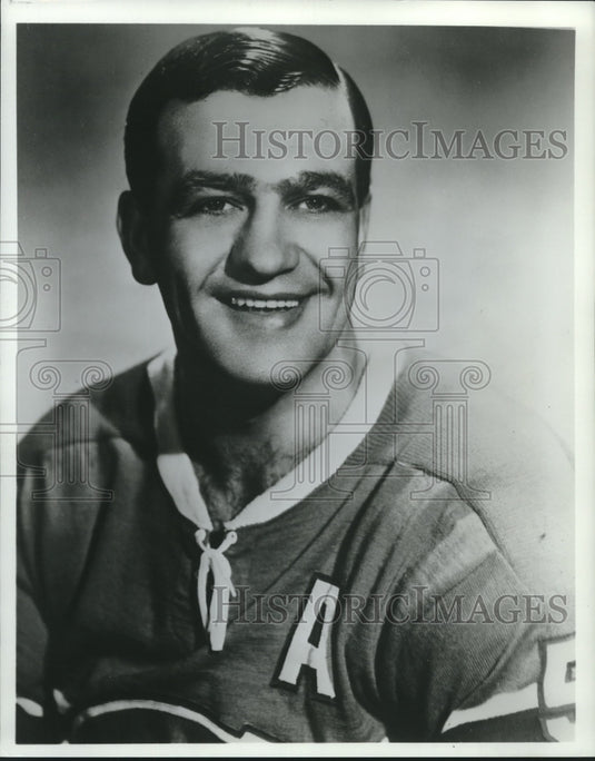 1970 Press Photo Boom Boom Geoffrion, Montreal Canadians hockey player