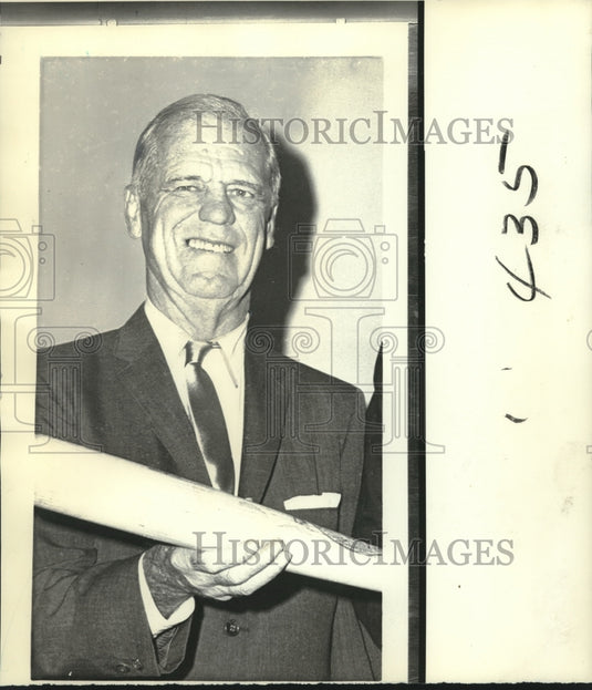 1973 Press Photo George Sisler, member of Baseball Hall of Fame - nox20919
