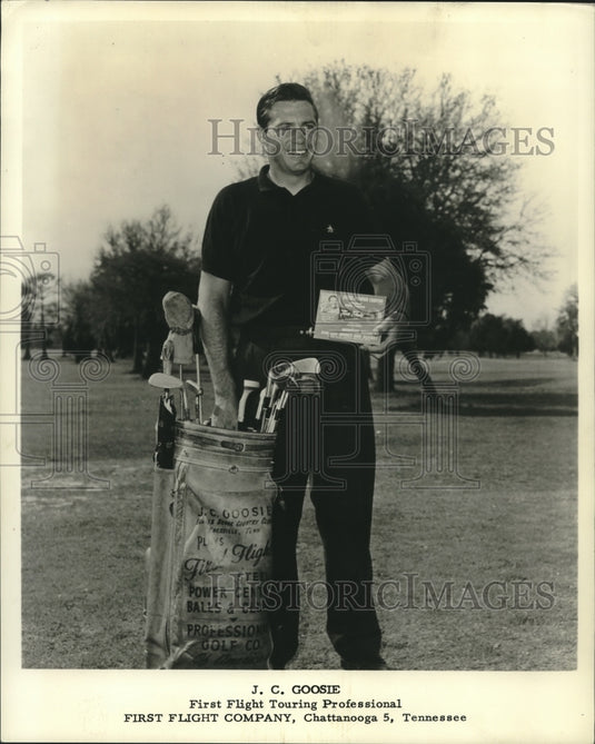 1968 Press Photo J.C. Goosie, First Flight Touring Professional - nox20954