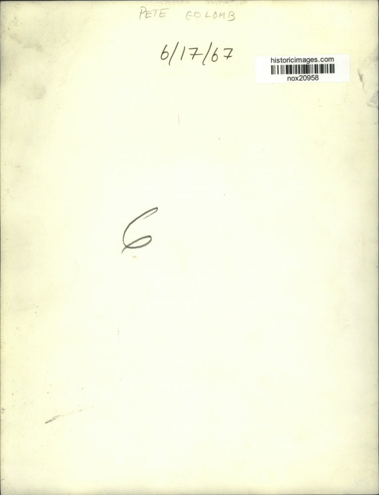 1967 Press Photo Pete Golomb, Tulane University Track and Field - nox20958