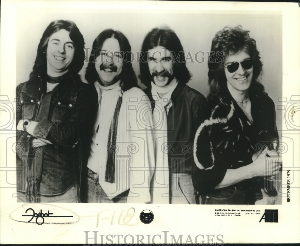 1979 Press Photo Foghat, recording artists - nox21051