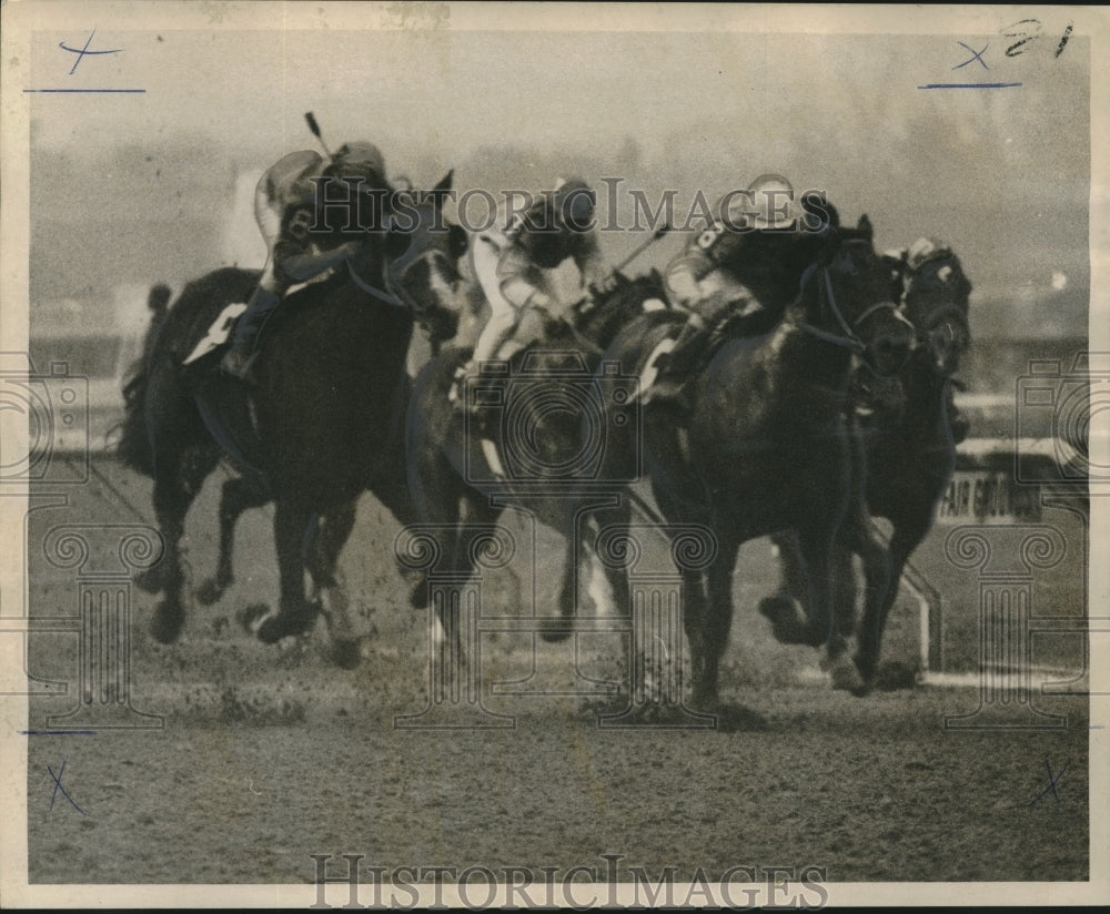 1970 Press Photo Jacks Again wins the Tenacious Handicap at the Fair Grounds- Historic Images