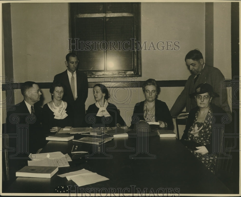 1933 Press Photo Participants in State Welfare Conference - nox21435