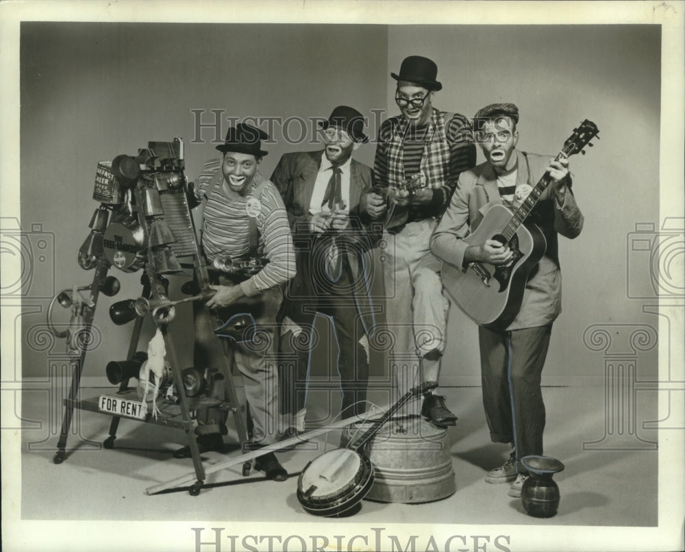 1965 Press Photo The "Freeloaders" from San Antonio to perform at Tulane