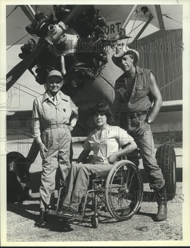 1982 Press Photo Suzy Gilstrap, 14-year-old paraplegic stars in "Skyward," NBC