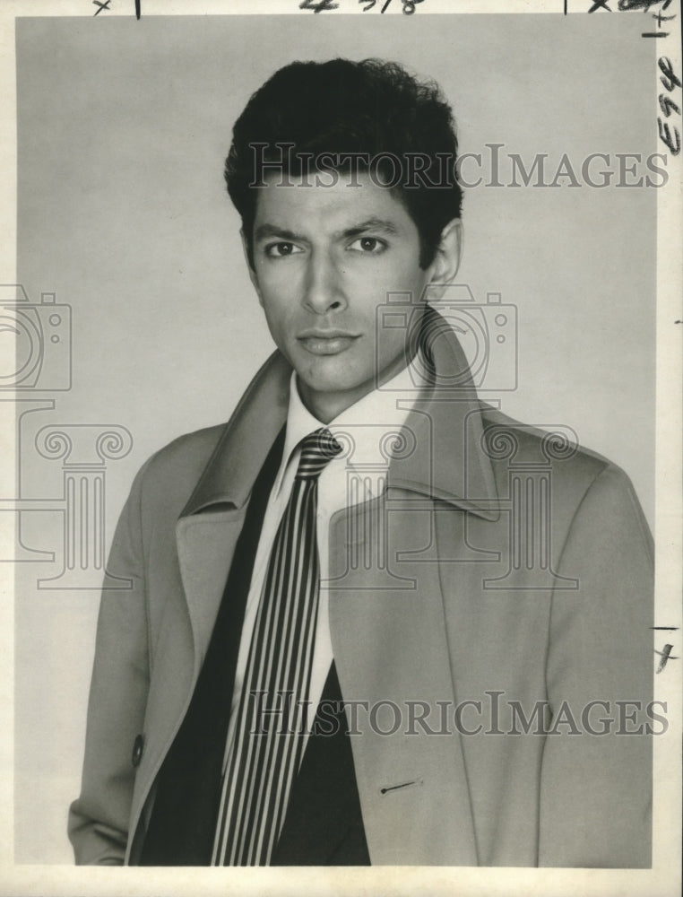 1979 Press Photo Jeff Goldblum stars in ABC's "Tenspeed and Brown Shoe."