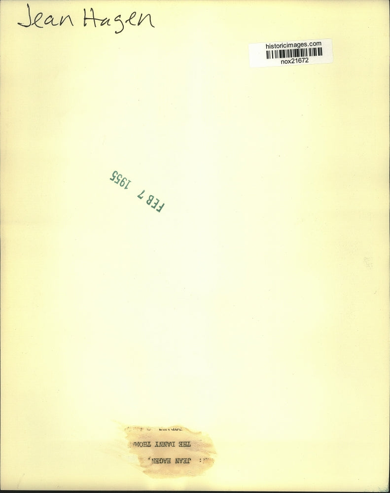 1955 Press Photo Jean Hagen, actress - nox21672