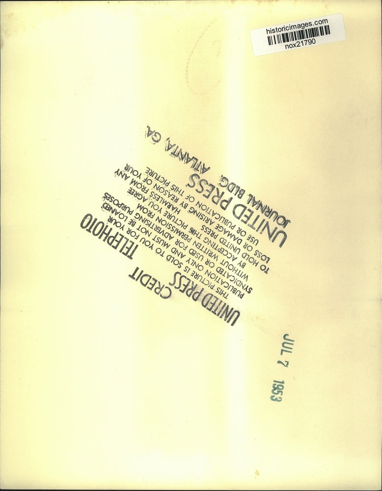 1953 Press Photo Louis Harap at the House Un-American Activities Committee