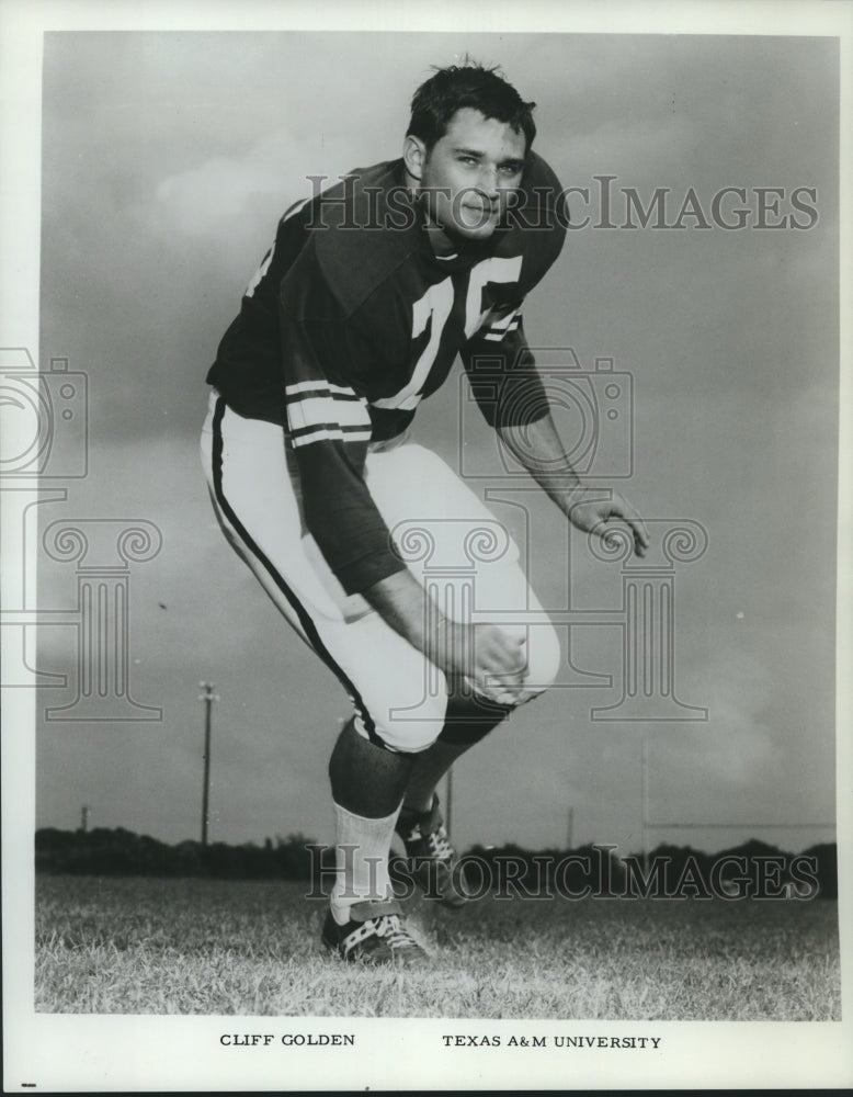 1966 Press Photo Cliff Golden, Texas A&amp;M University - nox21938- Historic Images