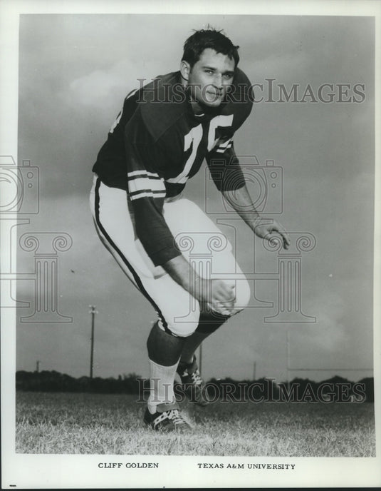 1966 Press Photo Cliff Golden, Texas A&M University - nox21938- Historic Images