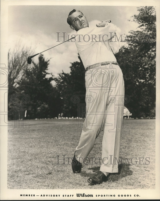 Press Photo Vic Ghezzi, golfer - nox21944