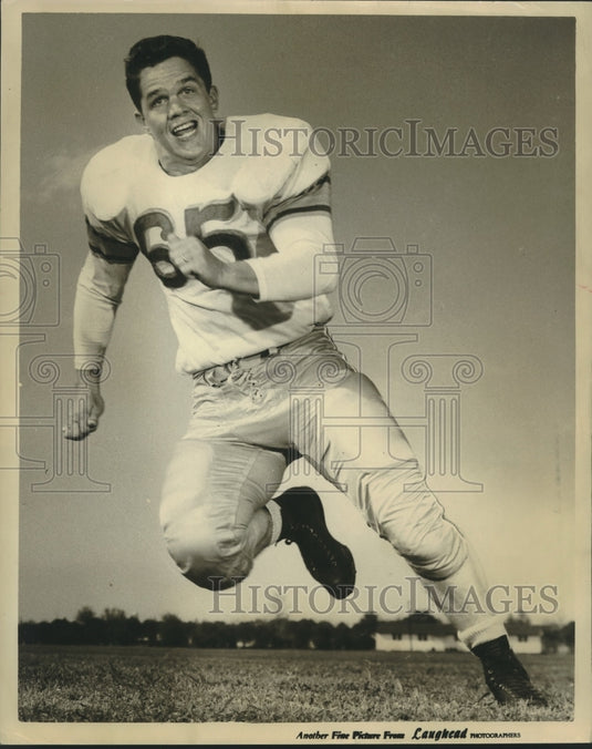 1967 Press Photo Emile Fournet, sophomore guard from LSU - nox21999
