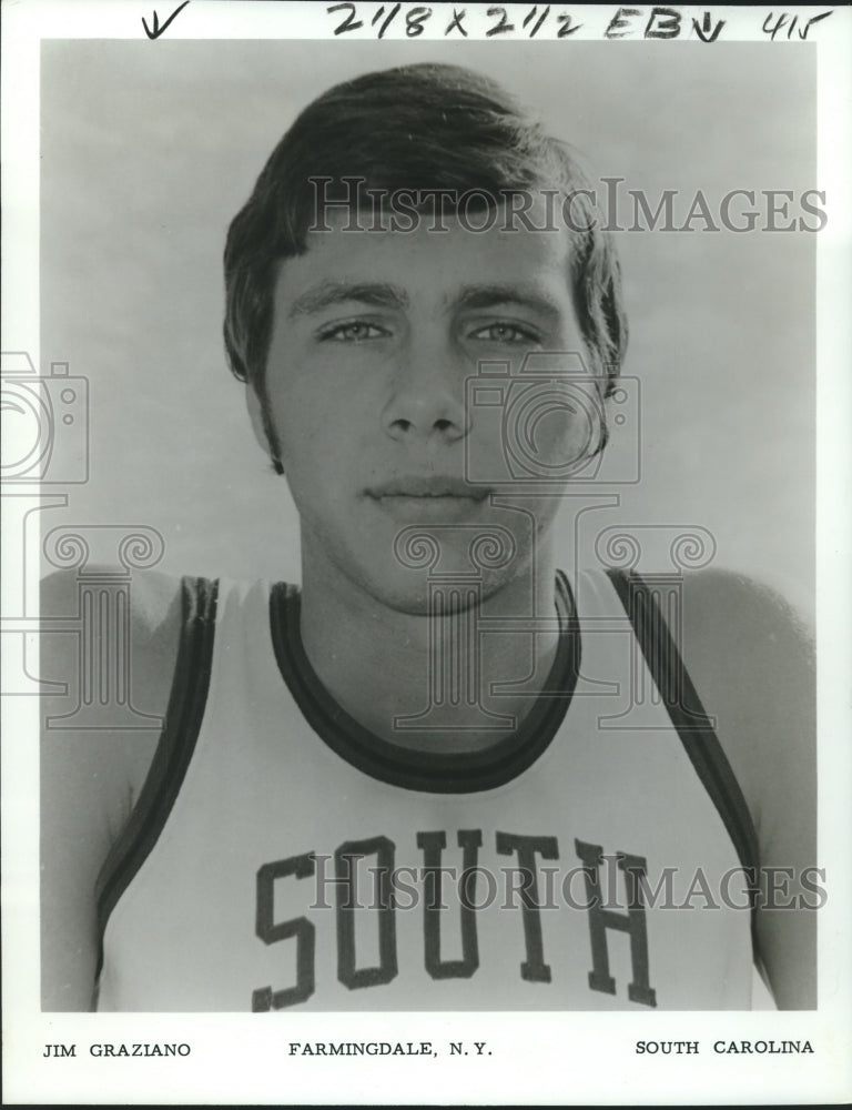 1978 Press Photo Jim Graziano from South Carolina - nox22012