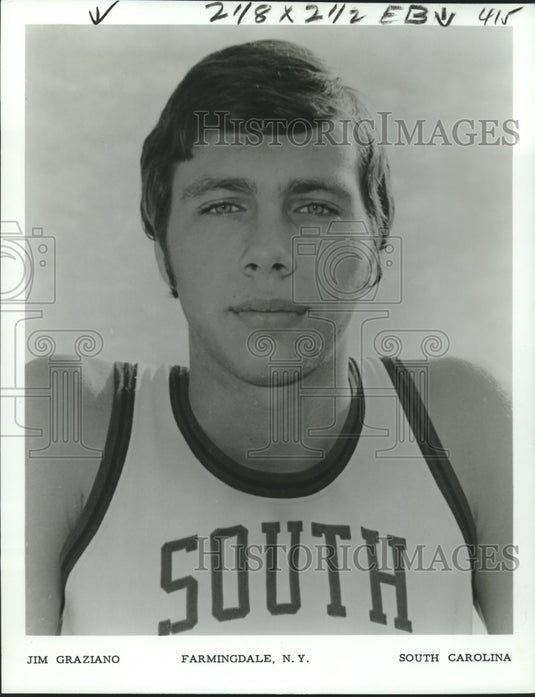 1978 Press Photo Jim Graziano from South Carolina - nox22012
