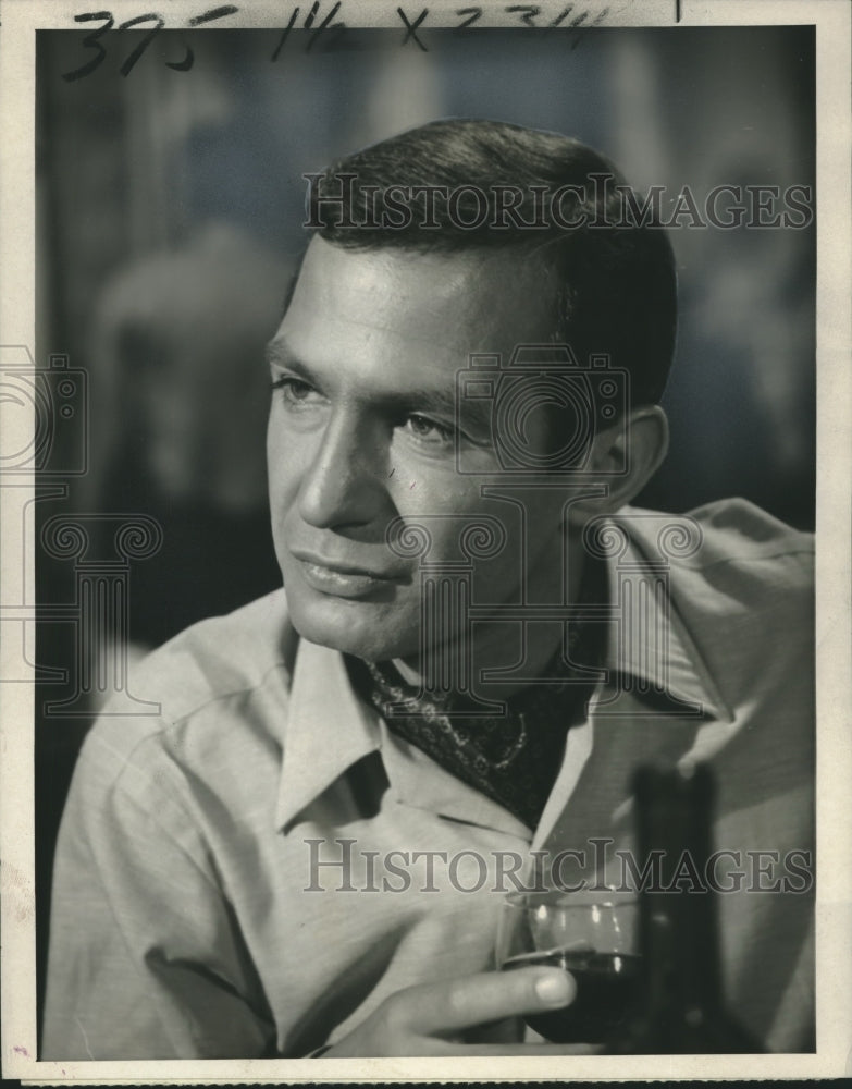 1965 Press Photo Actor Ben Gazzara in "Run for Your Life" on NBC Television