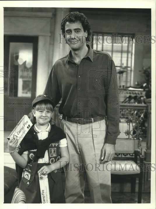 1988 Press Photo Brad Garrett and another, actors - nox22411