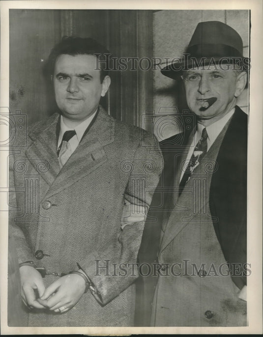 1951 Press Photo David Greenglass with Other - nox22499