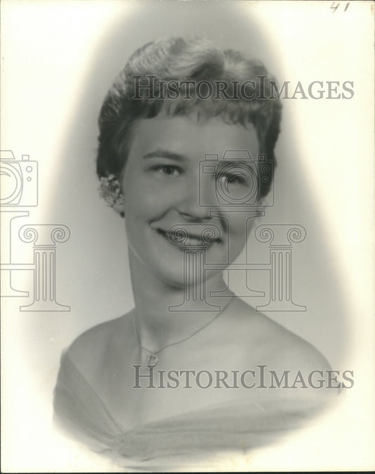 1958 Press Photo Joel Marie Hagstette - nox22507