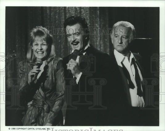 1986 Press Photo Robert Goulet guest stars, "Mr. Belvedere" - nox22599