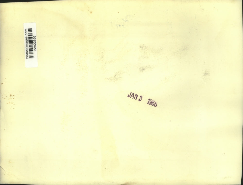 1966 Press Photo W. Averell Harriman in New Delhi with Ambassador Chester Bowles