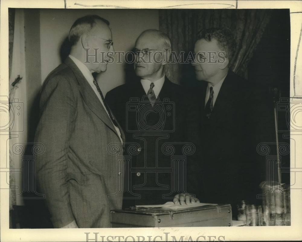 1944 Press Photo Metal Trades Department of the American Federation of Labor Men