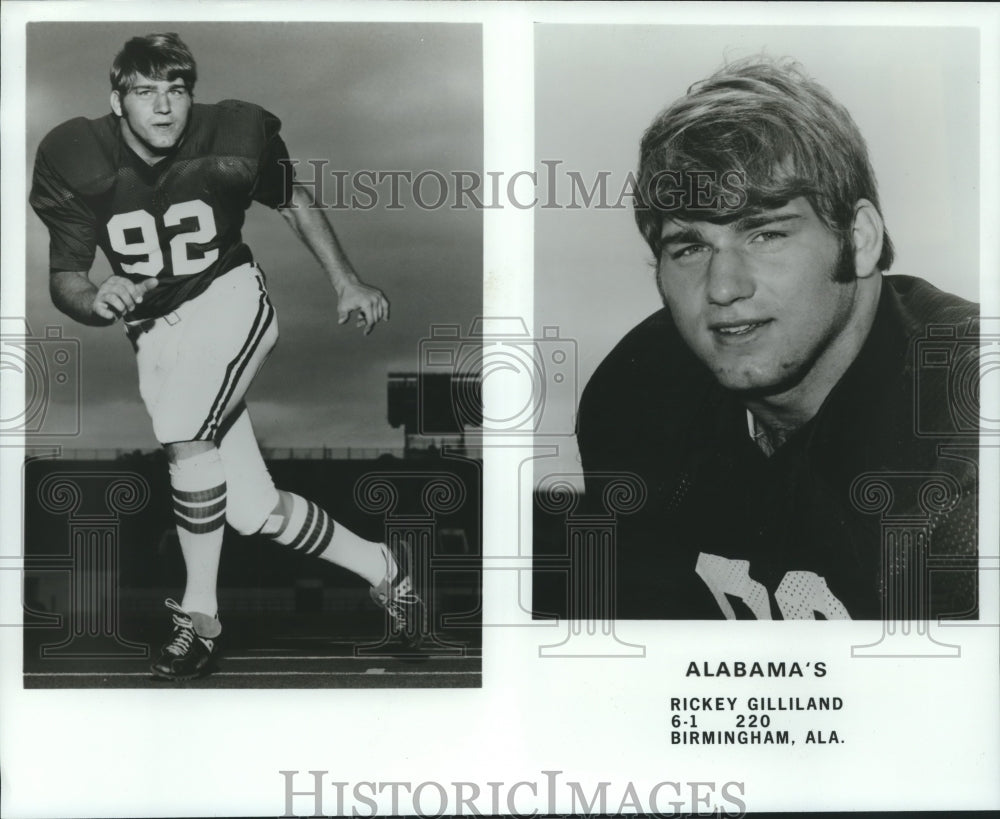 1978 Press Photo Alabama&#39;s Rickey Gilliland of Birmingham, Alabama - nox22764- Historic Images