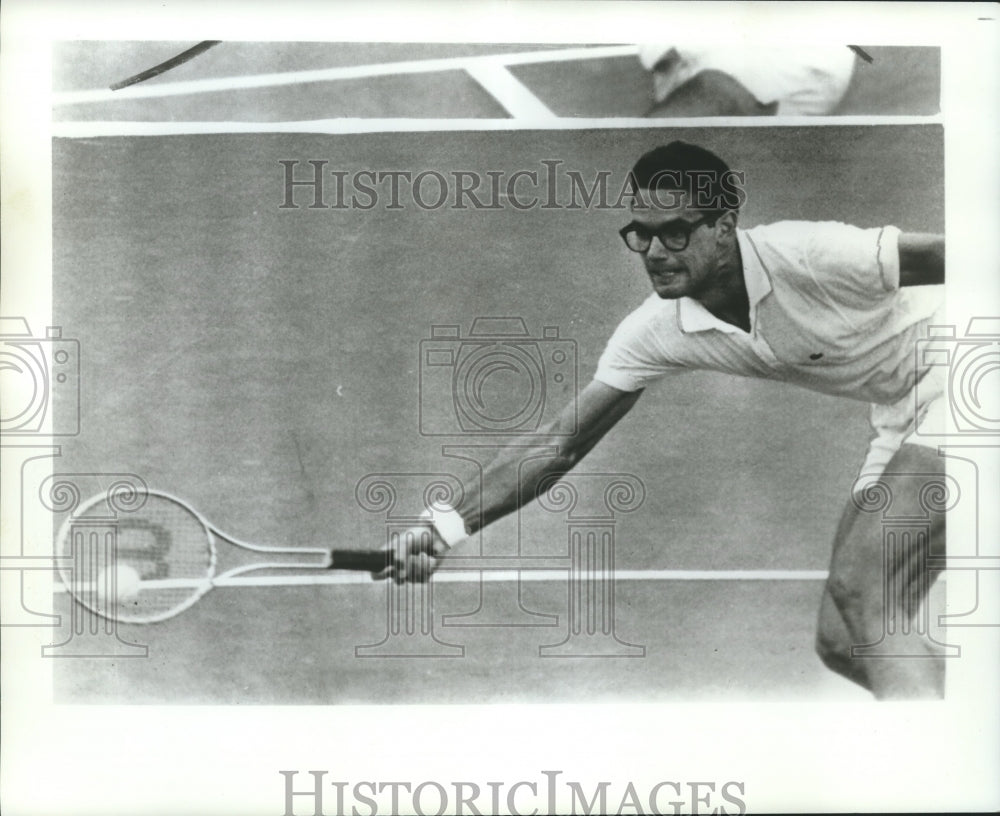 1968 Press Photo Tennis Player Clark Graebner - nox22791- Historic Images