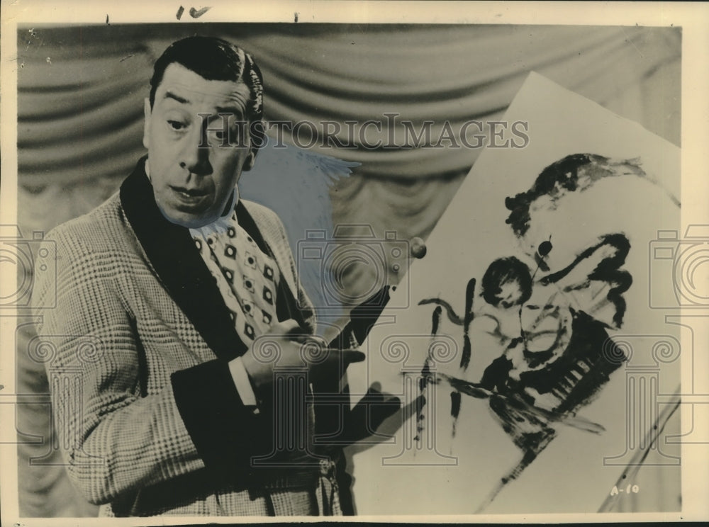 1959 Press Photo French Actor/Comedian Fernandel in "The Law is the Law"