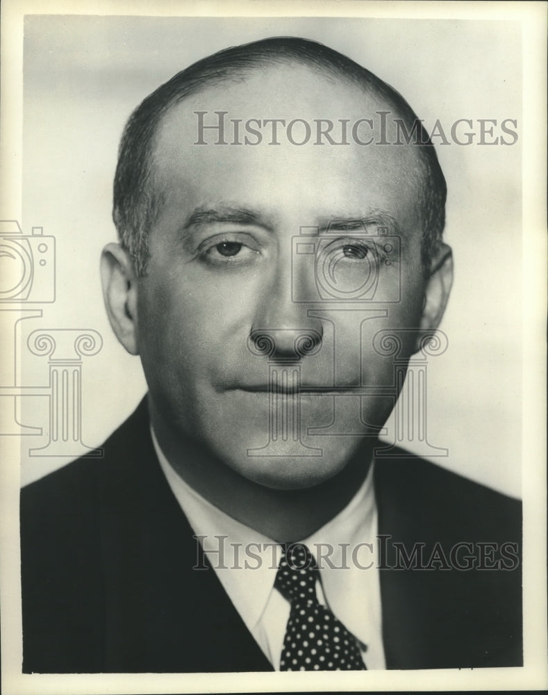 1952 Press Photo Theodore Granik, &quot;American Forum of the Air&quot; - nox23050