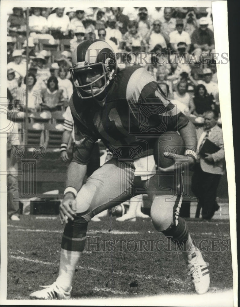 1980 Press Photo Los Angeles Rams Quarterback Football Player Pat Haden- Historic Images