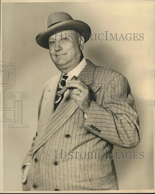 1953 Press Photo Grover A. Godfrey, Louisiana progress exposition - nox23272