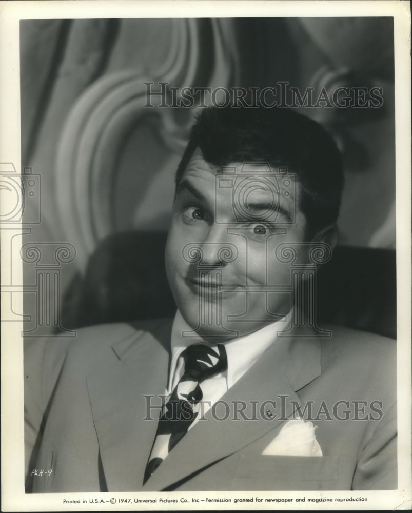 1947 Press Photo Actor Peter Lind Hayes in "The Senator Was Indiscreet"