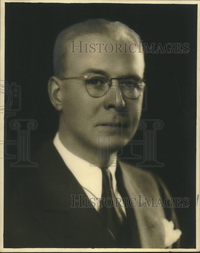 1939 Press Photo Clarence Haverty - nox23838