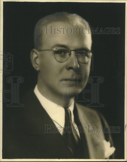 1939 Press Photo Clarence Haverty - nox23838