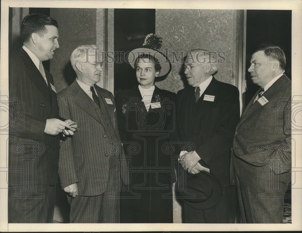 1946 Press Photo George Healy, Convention of American Society Newspaper Editors