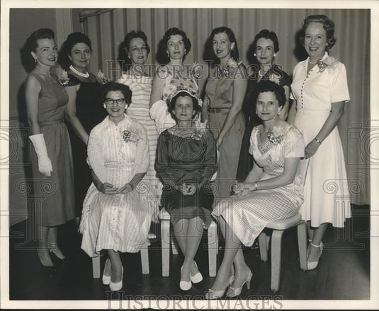 1958 Press Photo Camp Leroy Johnson Officers' wives' club, New Orleans Officers