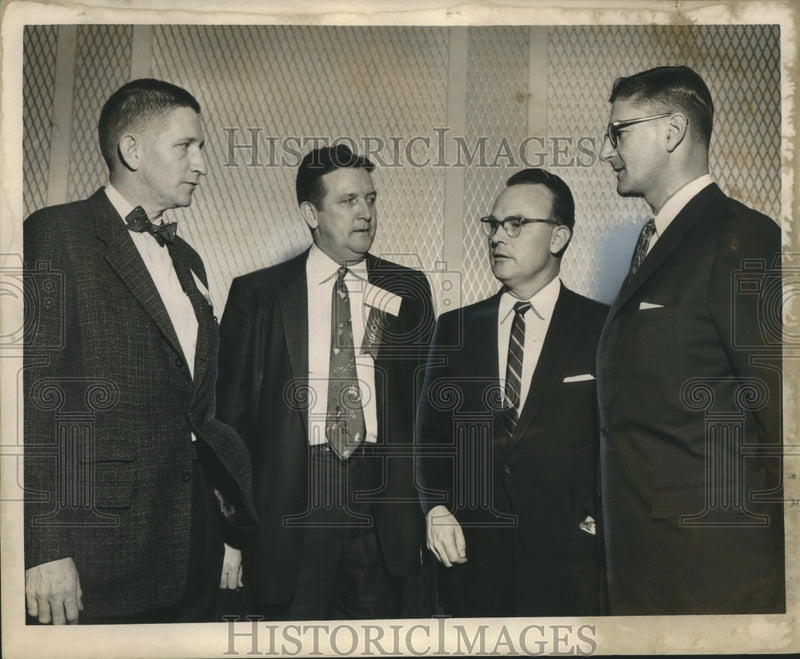 Load image into Gallery viewer, 1957 Press Photo Associated Press Managing Editors Association Speakers
