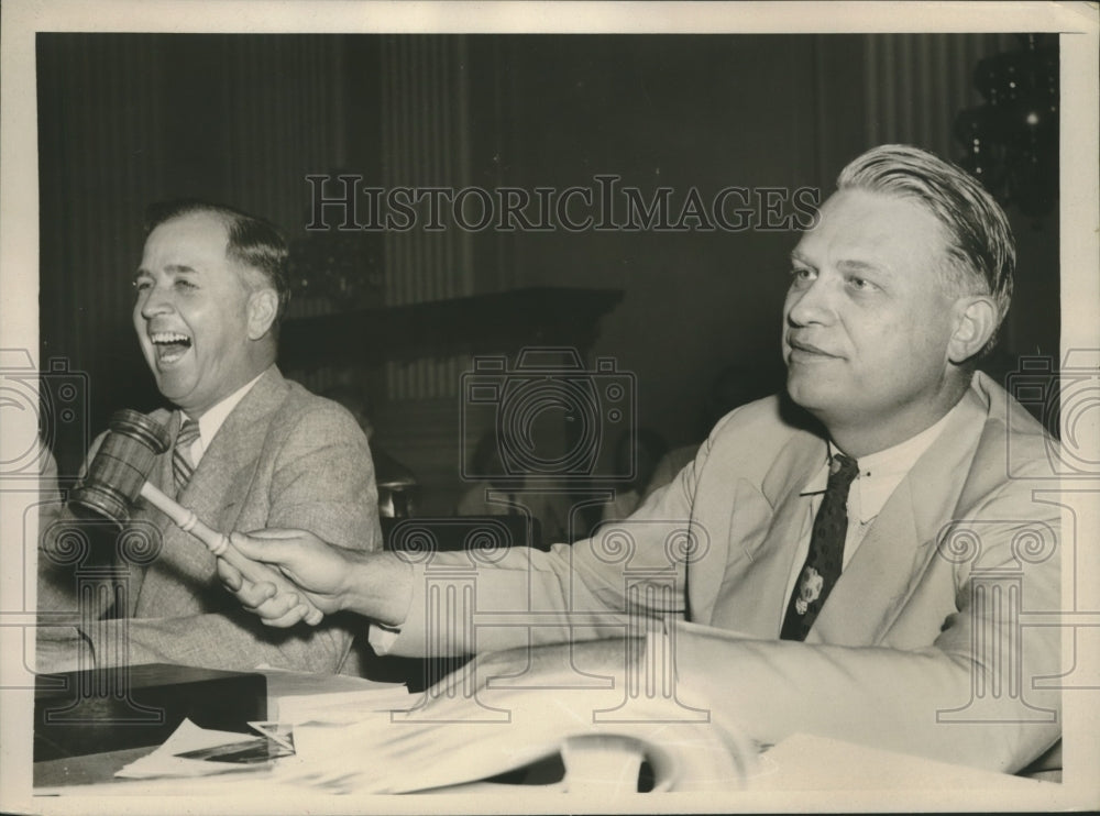 1939 Press Photo Chairman Martin Dies, House Un-American Activities Committee