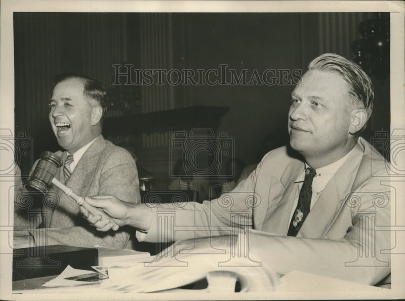 Load image into Gallery viewer, 1939 Press Photo Chairman Martin Dies, House Un-American Activities Committee
