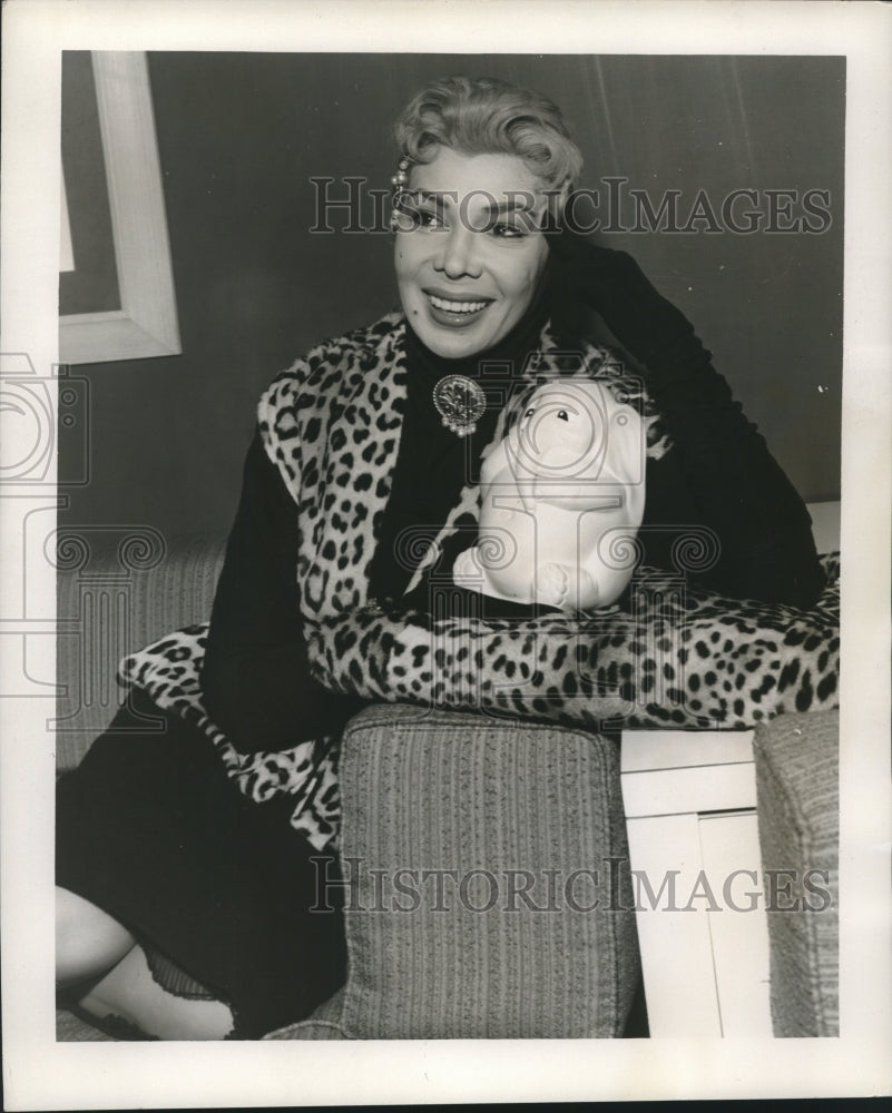 1955 Press Photo Actress Dolores Grey - nox24705