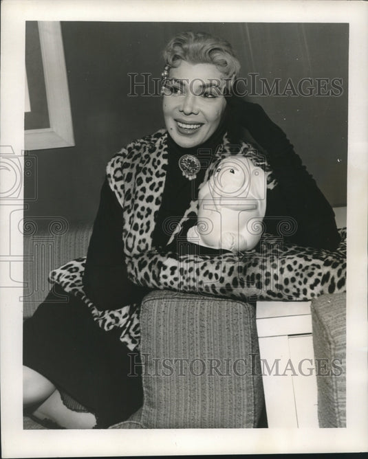 1955 Press Photo Actress Dolores Grey - nox24705