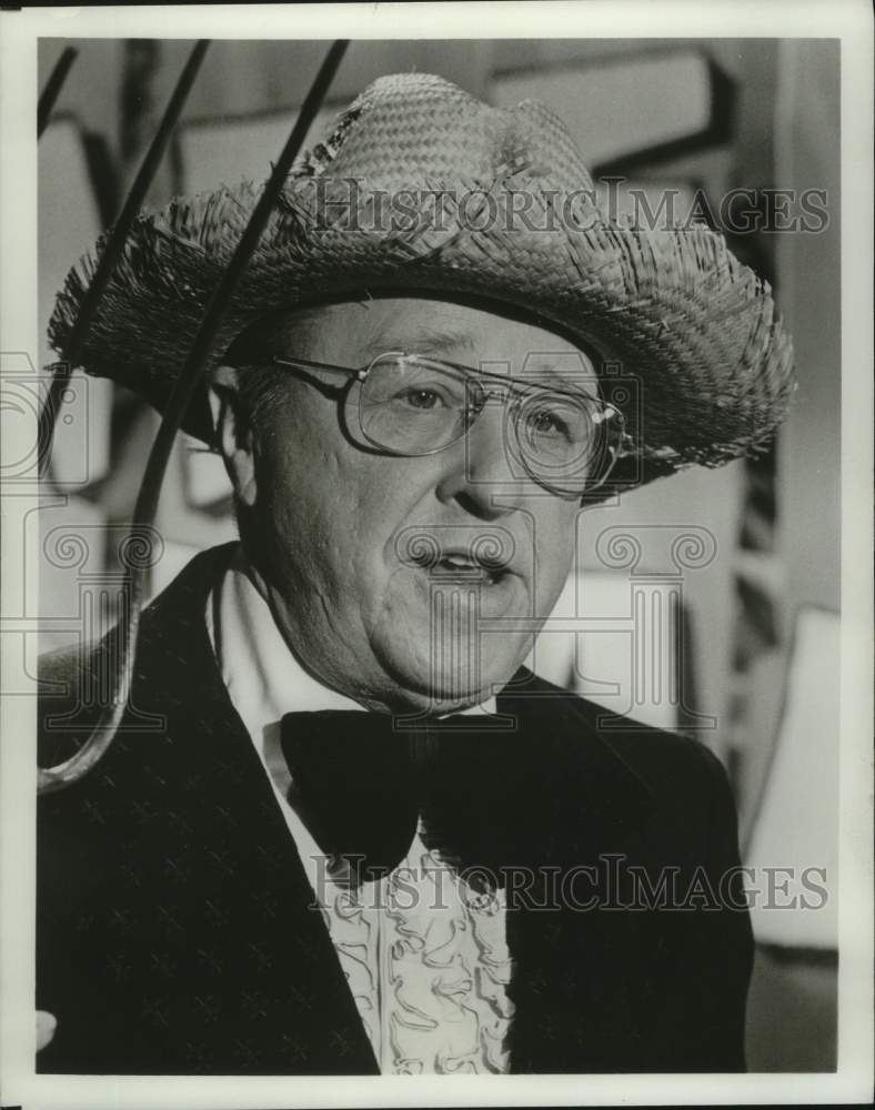 Press Photo Actor/Comedian George Gobel on &quot;Hee Haw&quot; - nox24826