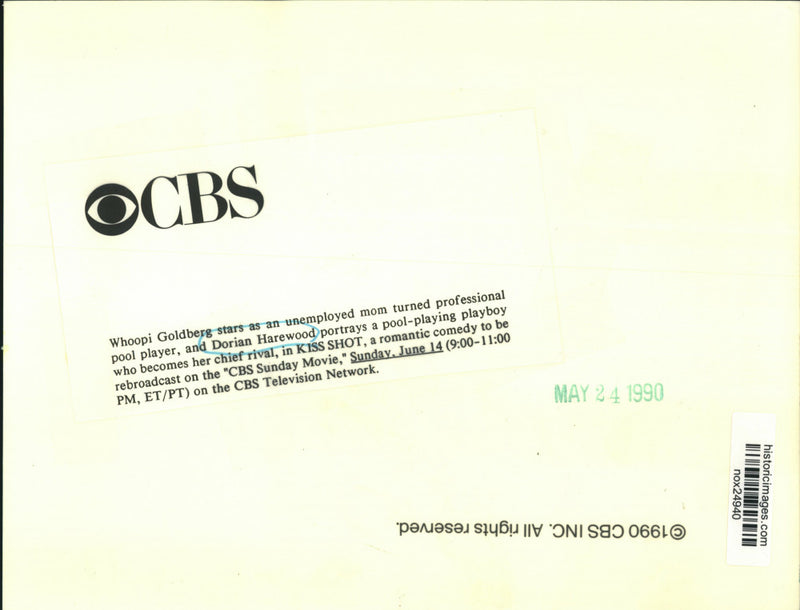Load image into Gallery viewer, 1990 Press Photo Actors Whoopi Goldberg, Dorian Harewood in "Kiss Shot"
