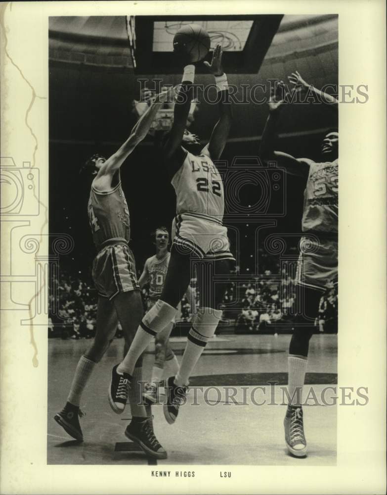 Load image into Gallery viewer, 1978 Press Photo Louisiana State University Basketball Player Kenny Higgs
