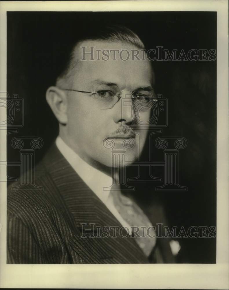 1947 Press Photo United Fruit Company Manager W.V. Harloe, New Orleans
